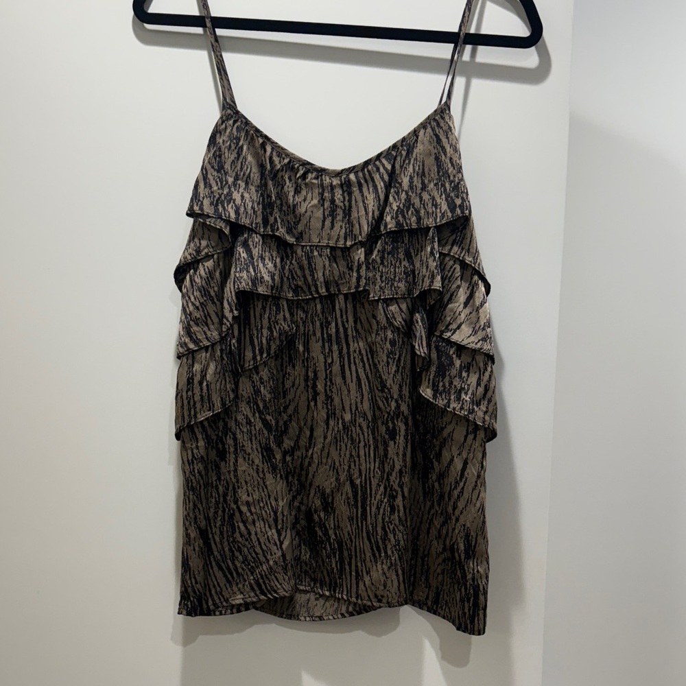 Dolce Vita Brown and Black Camisole